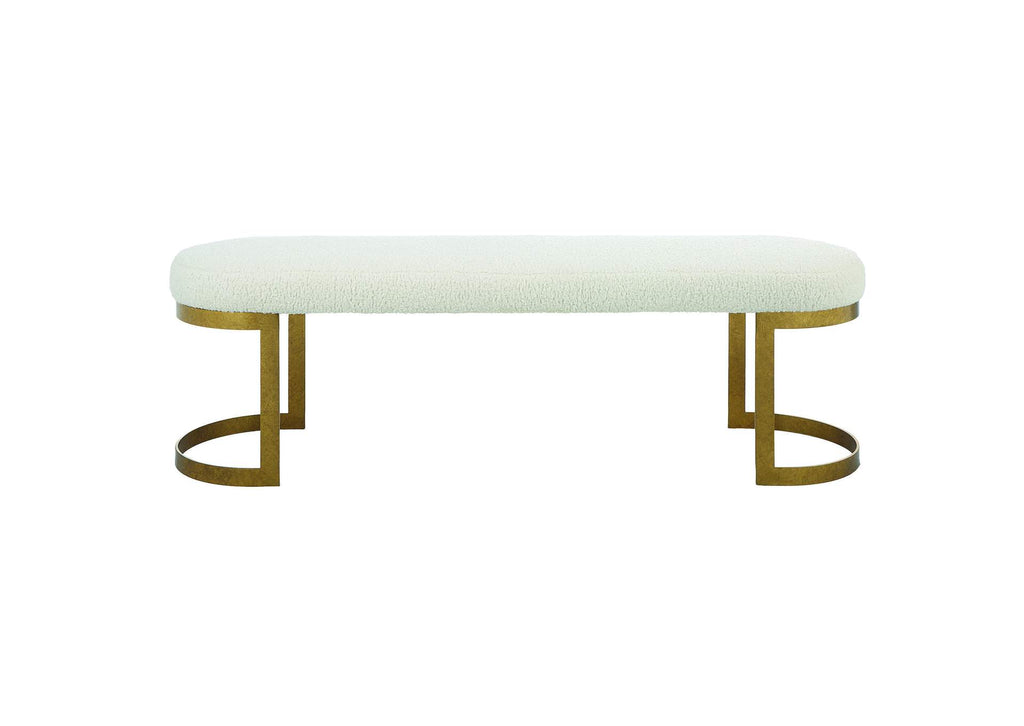 23757 Uttermost Infinity Gold Bench