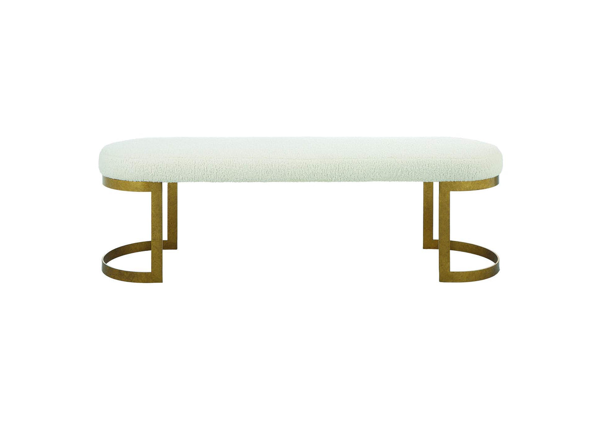 23757 Uttermost Infinity Gold Bench