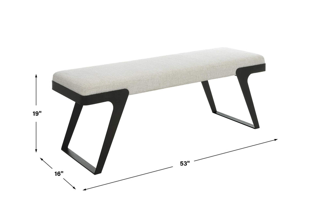23758 Uttermost Hover Modern Bench