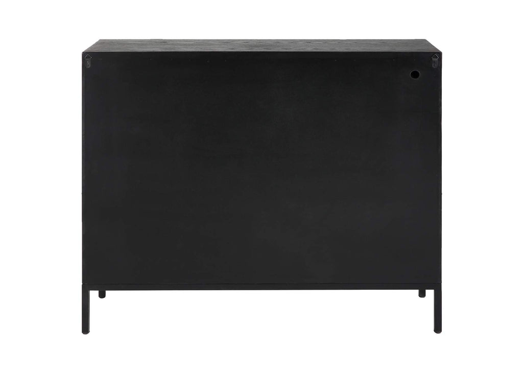 22891 Uttermost Front Range Dark Oak Door Cabinet