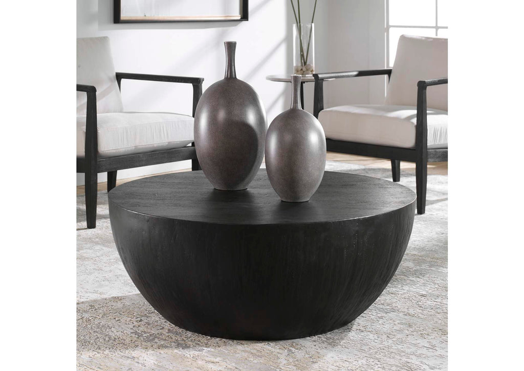 22881 Uttermost Lark Ebony Coffee Table