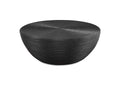 22919 Uttermost Bongo Black Rattan Coffee Table
