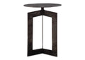 22995 Uttermost Deltoid Gunmetal Accent Table