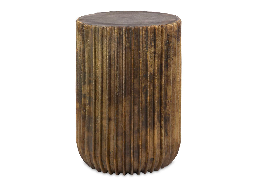 22993 Uttermost Peaks And Valleys Gold Accent Table