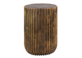 22993 Uttermost Peaks And Valleys Gold Accent Table