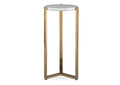 24254 Uttermost Pietra Carrara Marble Drink Table