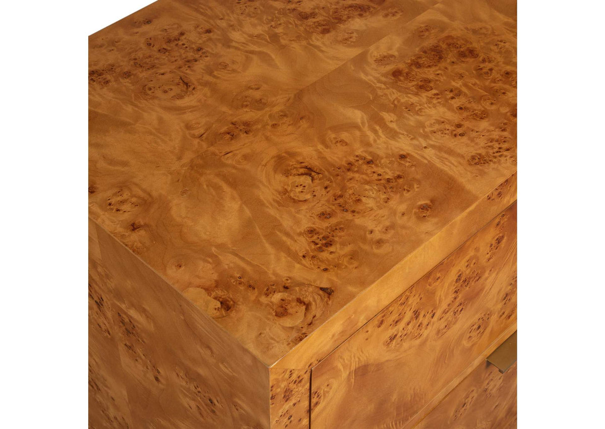 24381 Uttermost Indus Drawer Burl Chest