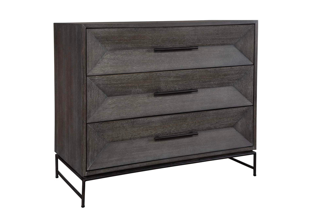 24671 Uttermost Knox Dark Walnut Accent Chest