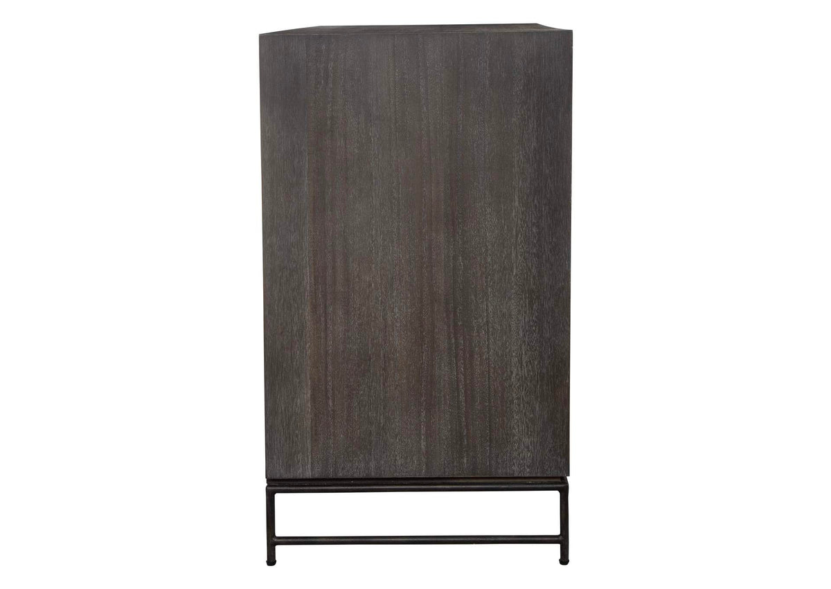 24671 Uttermost Knox Dark Walnut Accent Chest