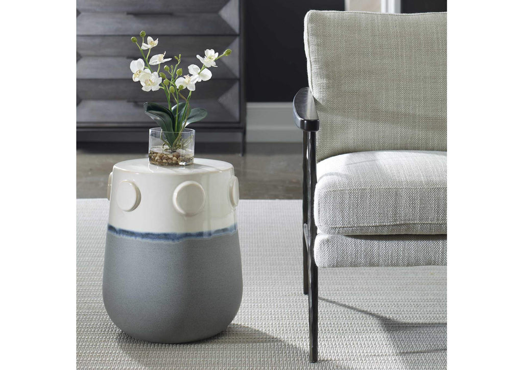 50004 Uttermost Mulvane Ceramic Garden Stool