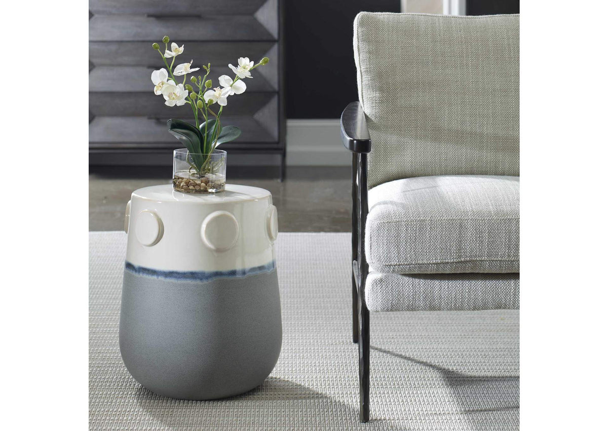 50004 Uttermost Mulvane Ceramic Garden Stool