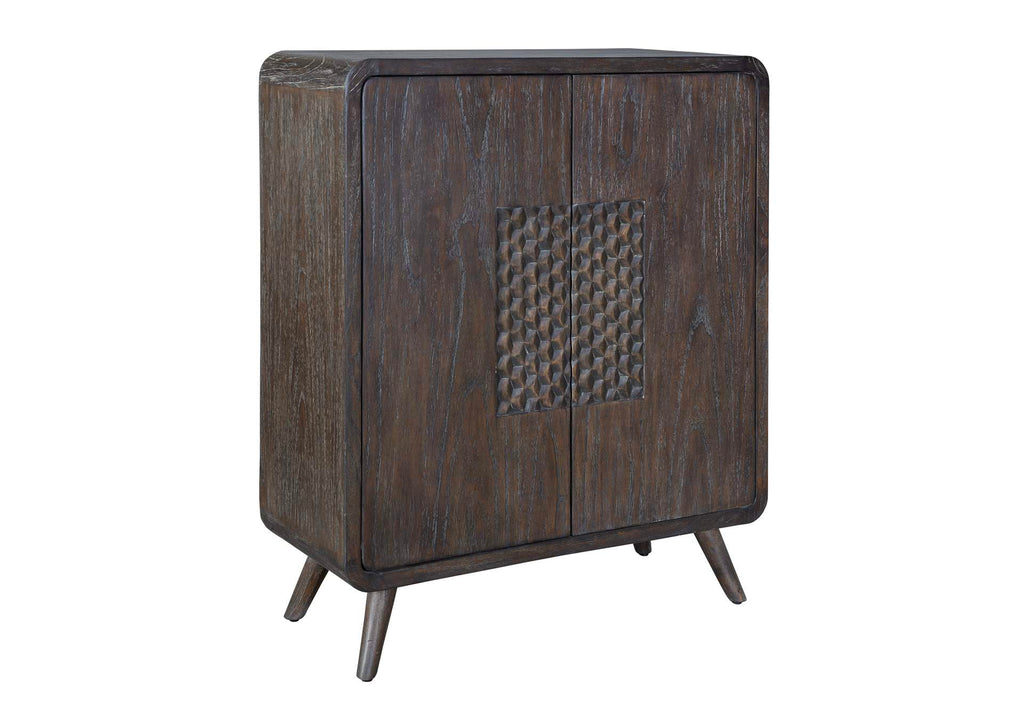 50014 Uttermost Hausen Door Mid Century Cabinet