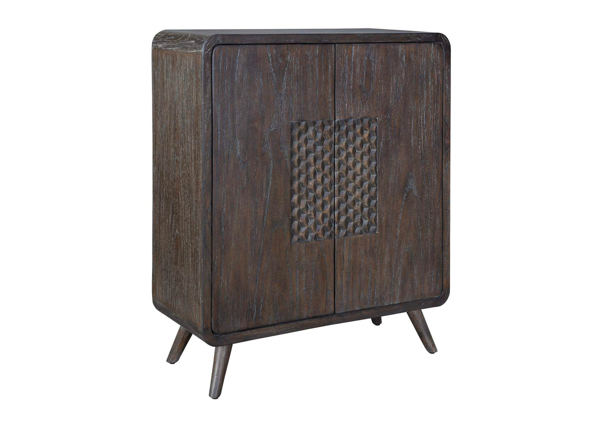 50014 Uttermost Hausen Door Mid Century Cabinet
