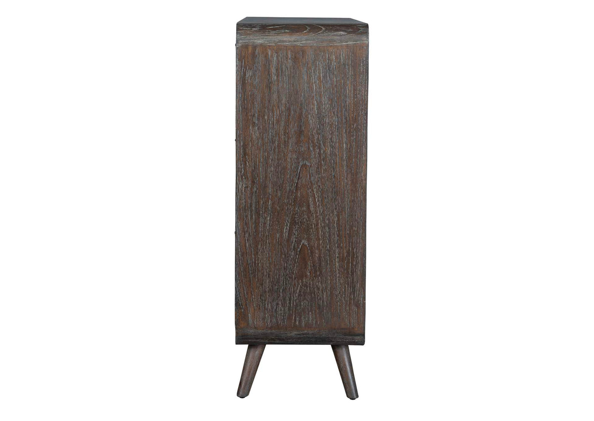 50014 Uttermost Hausen Door Mid Century Cabinet