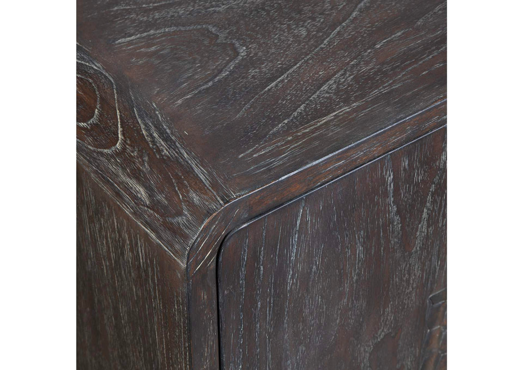 50014 Uttermost Hausen Door Mid Century Cabinet
