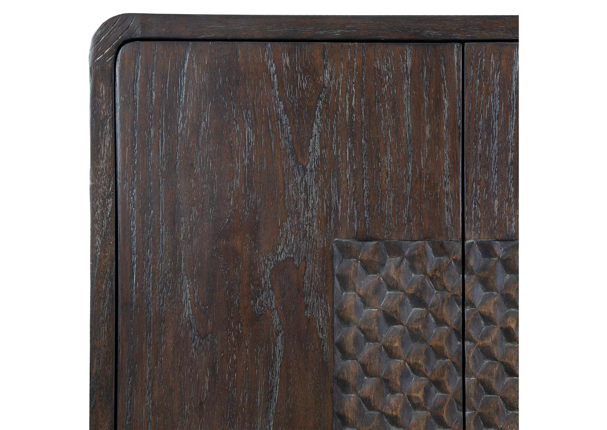 50014 Uttermost Hausen Door Mid Century Cabinet