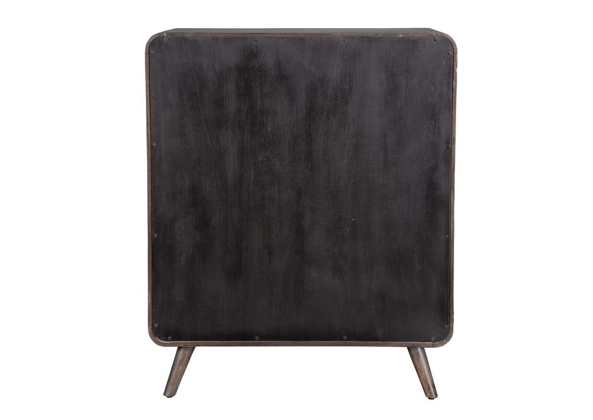50014 Uttermost Hausen Door Mid Century Cabinet