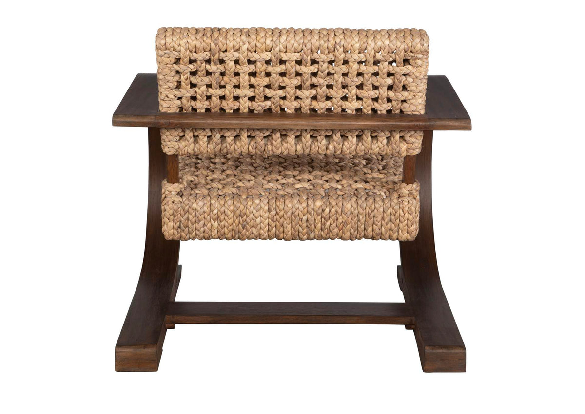 50024 Uttermost Rehema Walnut Accent Chair