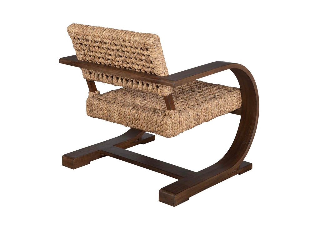 50024 Uttermost Rehema Walnut Accent Chair