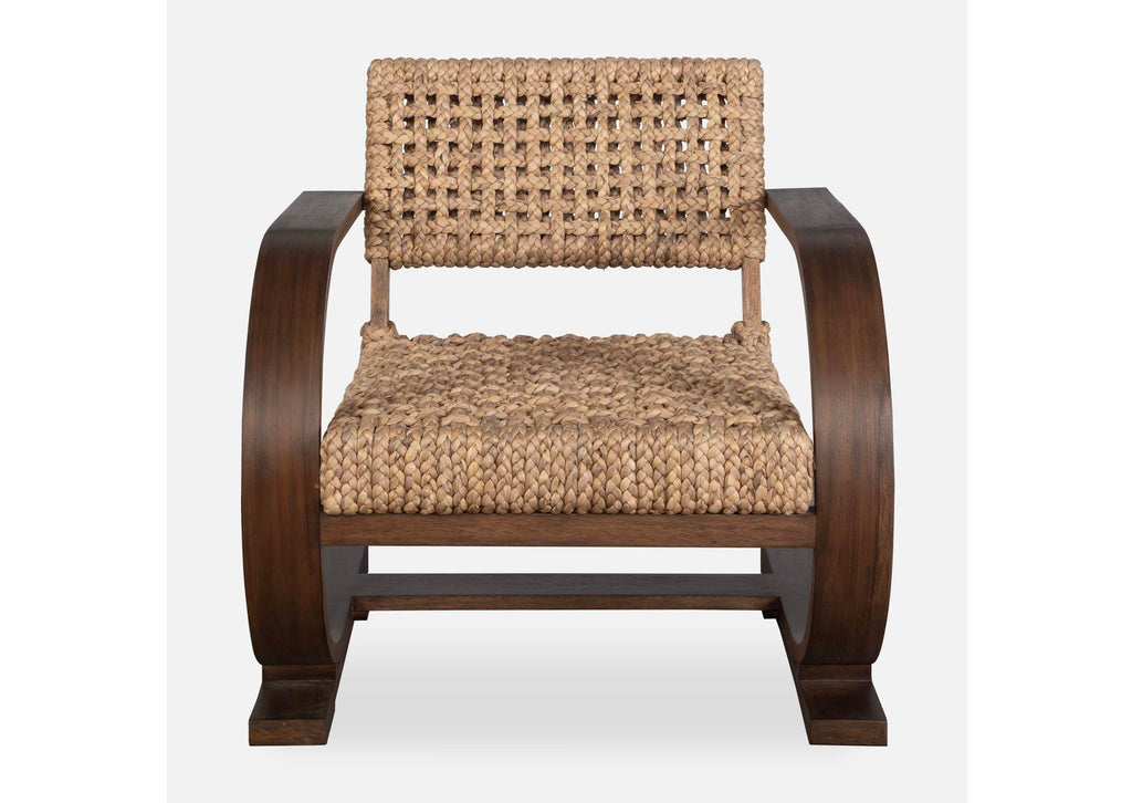 50024 Uttermost Rehema Walnut Accent Chair