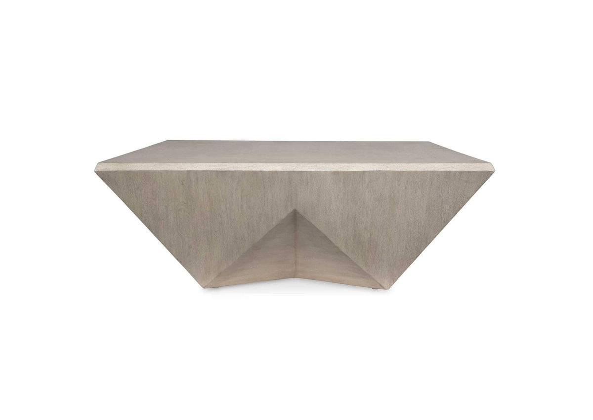 50042 Uttermost Collins Modern Light Gray Coffee Table
