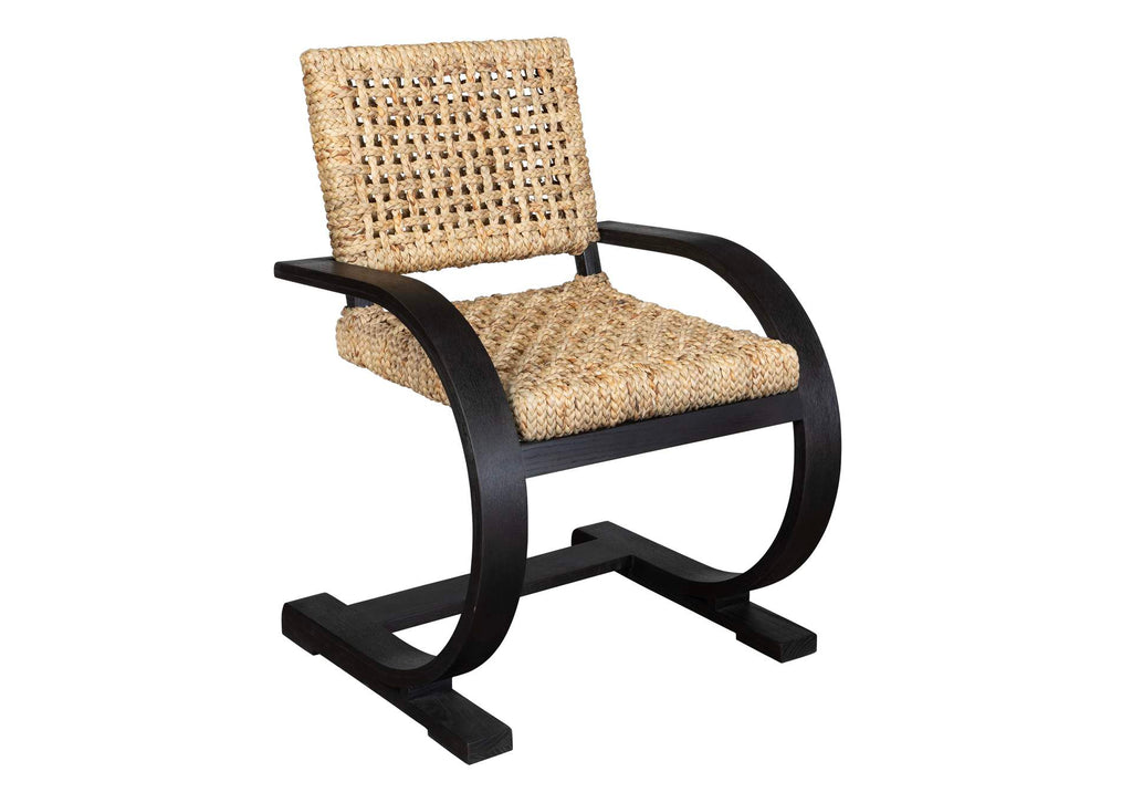 50078 Uttermost Rehema Black Dining Chair