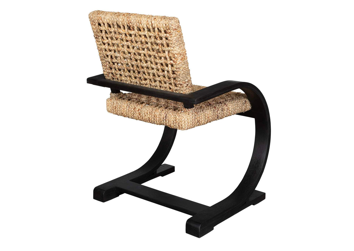 50078 Uttermost Rehema Black Dining Chair