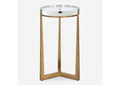 50091 Uttermost Midas Antique Gold Accent Table