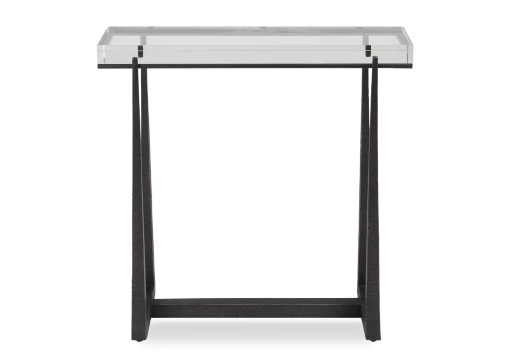 50085 Uttermost Midas Bronze Accent Table