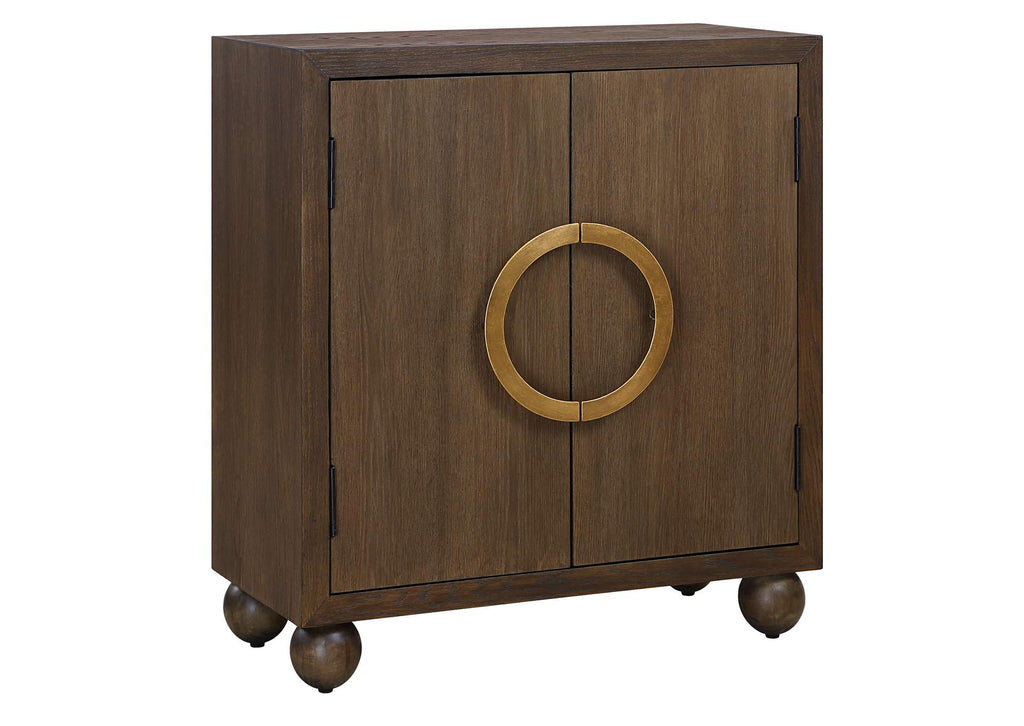 50090 Uttermost Mayenne Door Oak Wood Cabinet