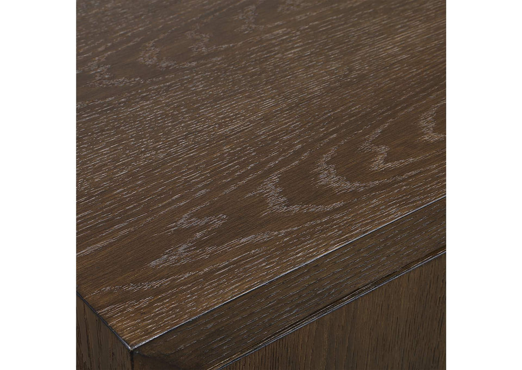 50090 Uttermost Mayenne Door Oak Wood Cabinet