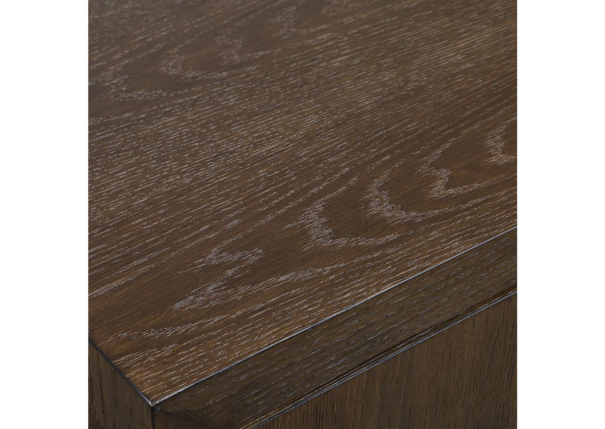 50090 Uttermost Mayenne Door Oak Wood Cabinet