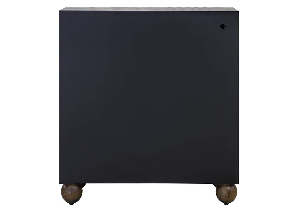 50090 Uttermost Mayenne Door Oak Wood Cabinet
