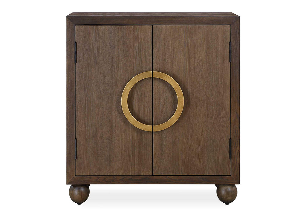 50090 Uttermost Mayenne Door Oak Wood Cabinet