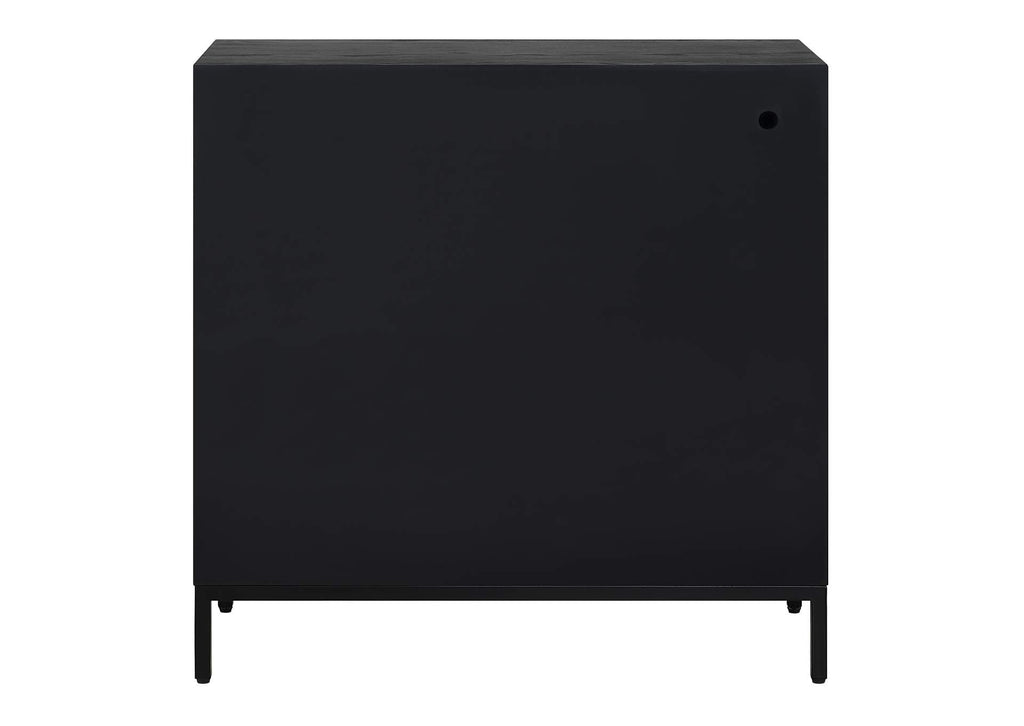 50063 Uttermost Beswick Black Door Cabinet
