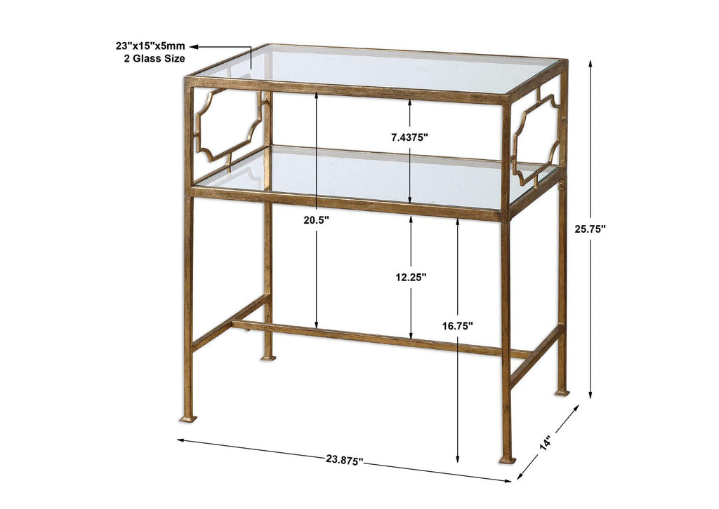 24335 Uttermost Genell Side Table