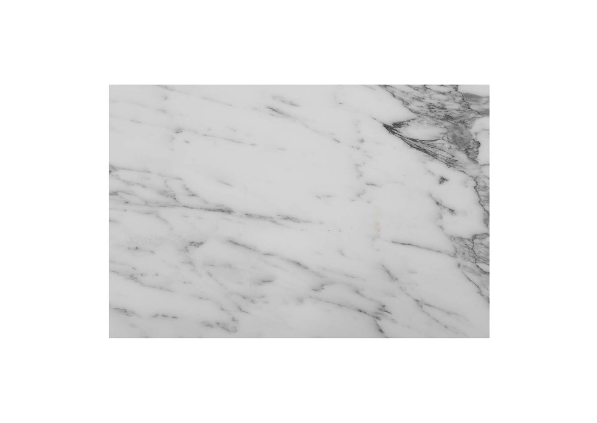 GK-1130-18-0 Dash Accent Table White Calacatta Marble