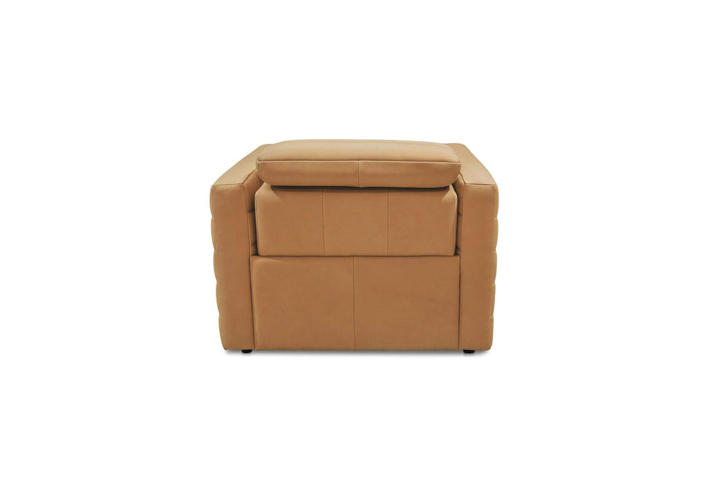 GO-1010-40 Juno Power Recliner Chair Tan Leather