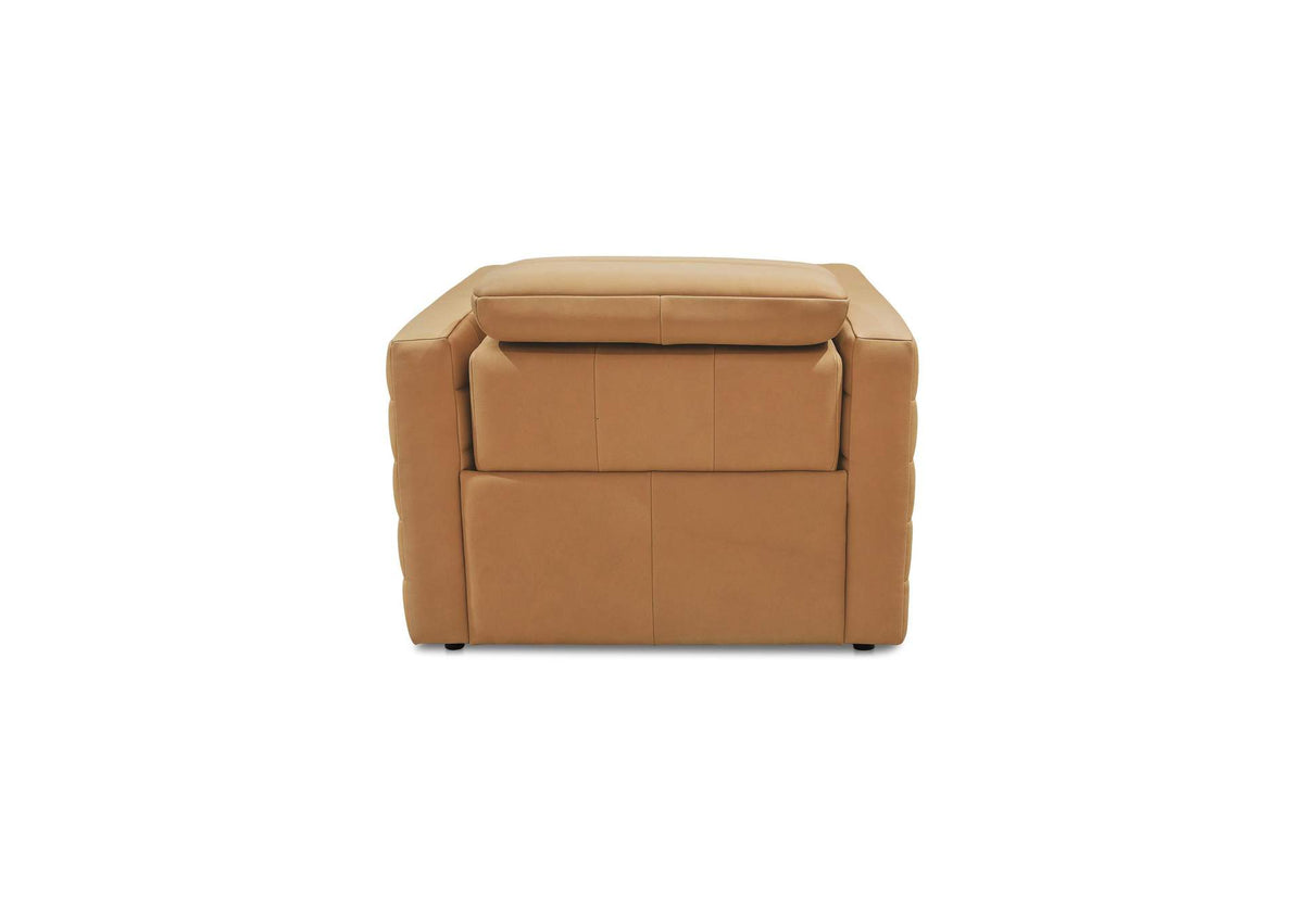 GO-1010-40 Juno Power Recliner Chair Tan Leather
