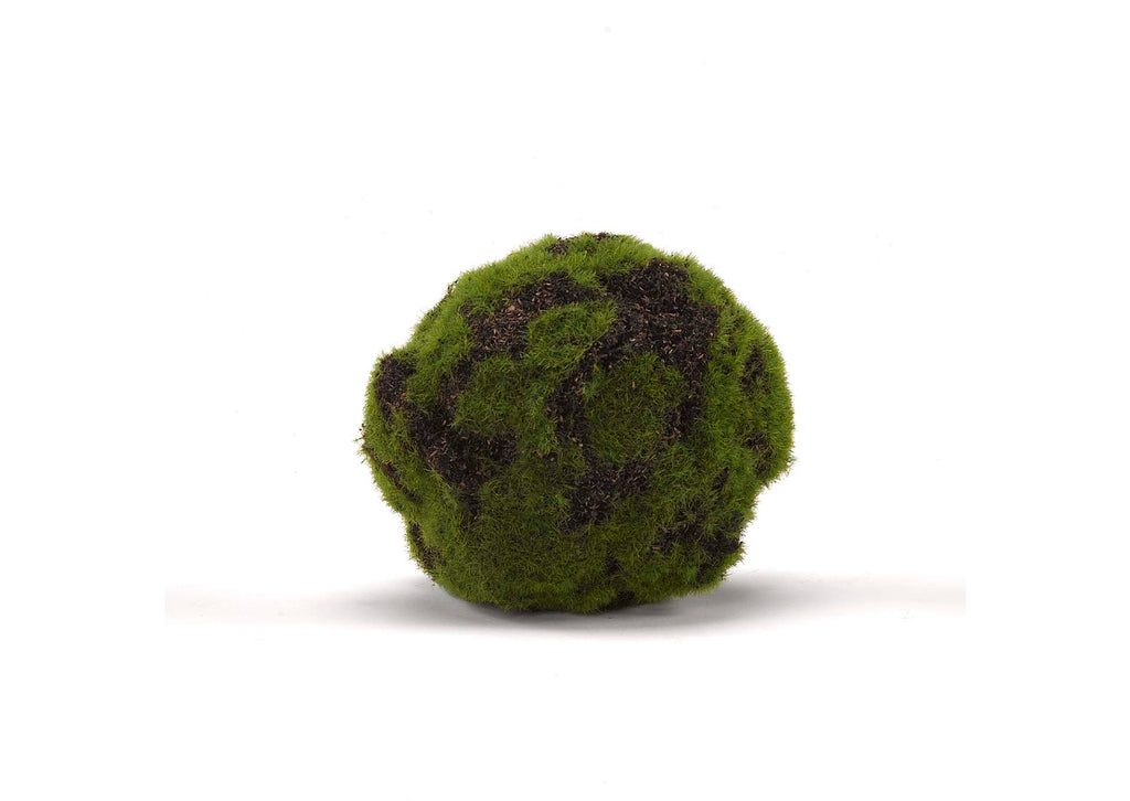 GR1970 5 Inch Green Crackled Moss Ball