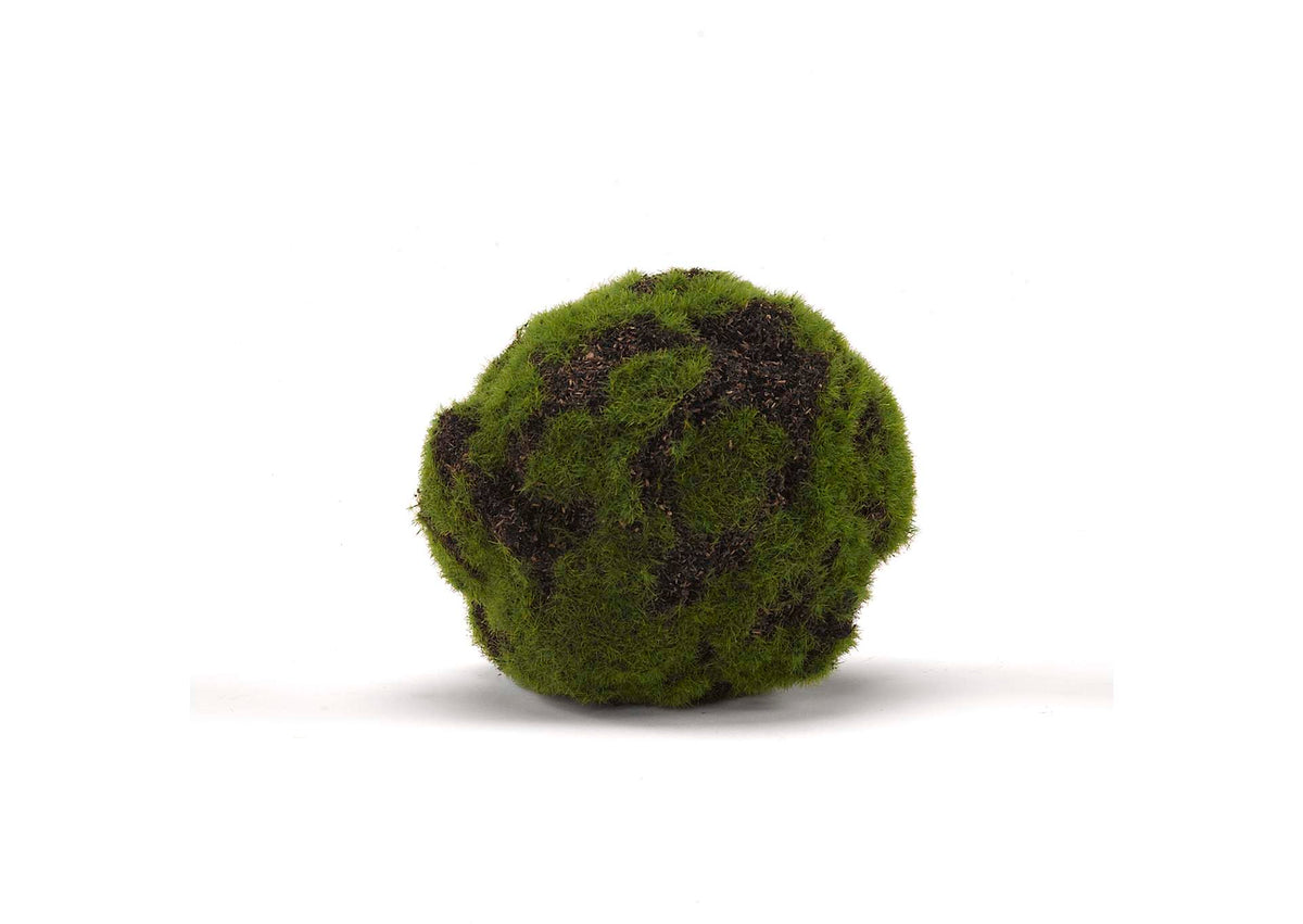 GR1970 5 Inch Green Crackled Moss Ball