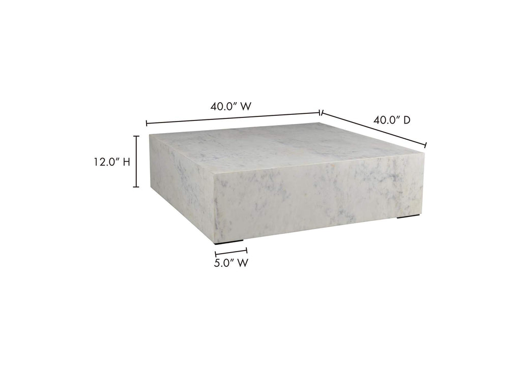 GZ-1134-18 Nash Coffee Table White