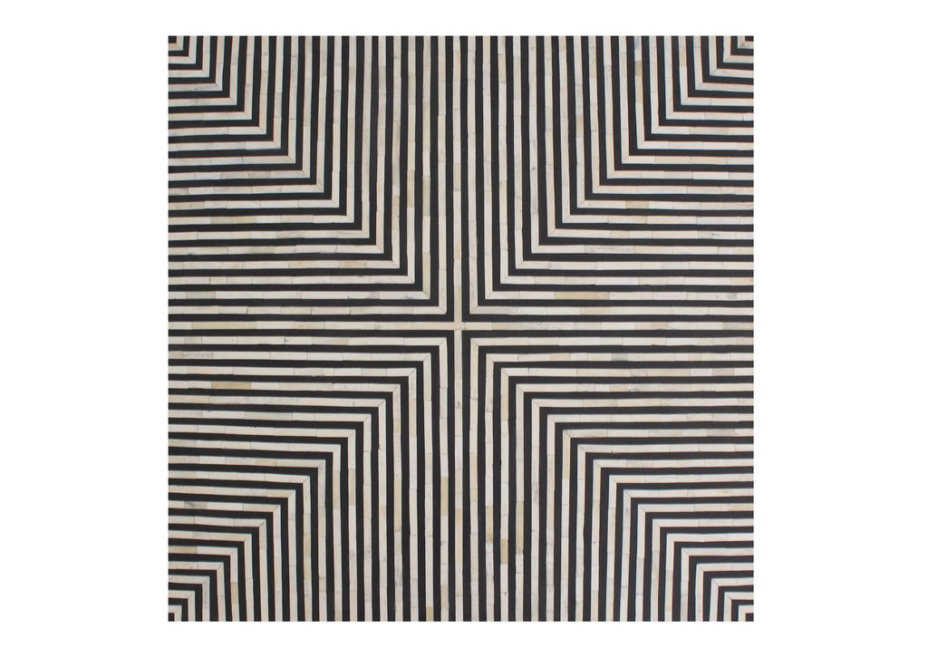 GZ-1148-37 Terning Coffee Table Black and White