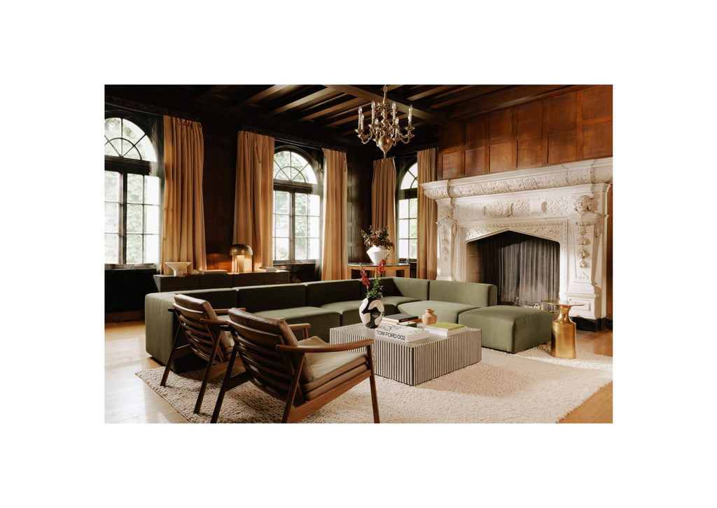 GZ-1148-37 Terning Coffee Table Black and White