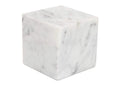 GZ-1172-18 Cora Cube Tabletop Accent Banswara Purple White Marble