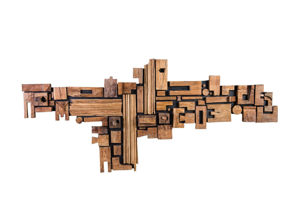ID68830 Asken Wall Art - Wood - Freeform