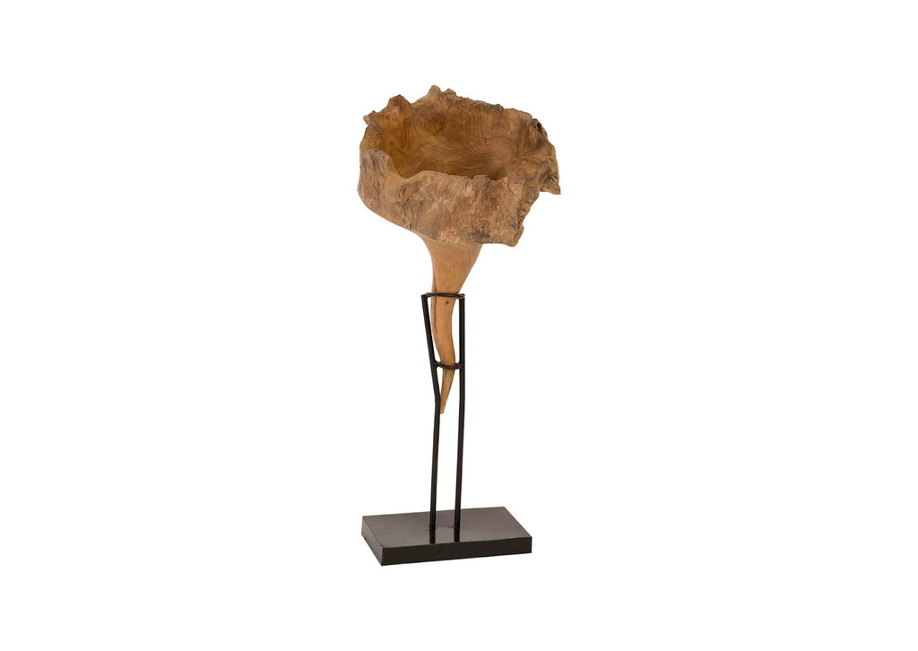 ID87267 Sonokeling Wood Sculpture On Stand
