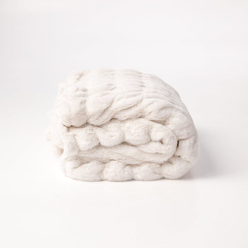 Ivory Cloud Throw
