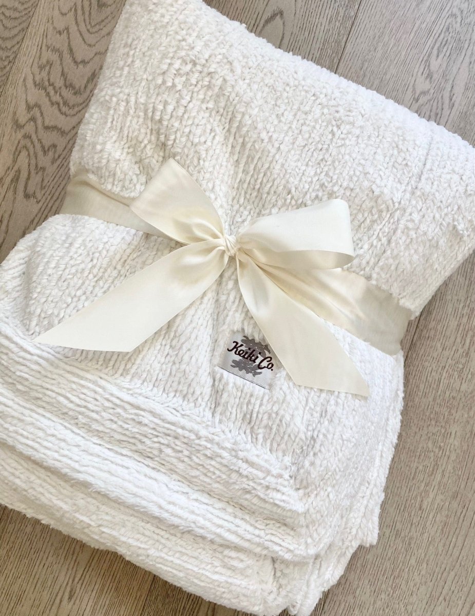 Ivory Weave Throw