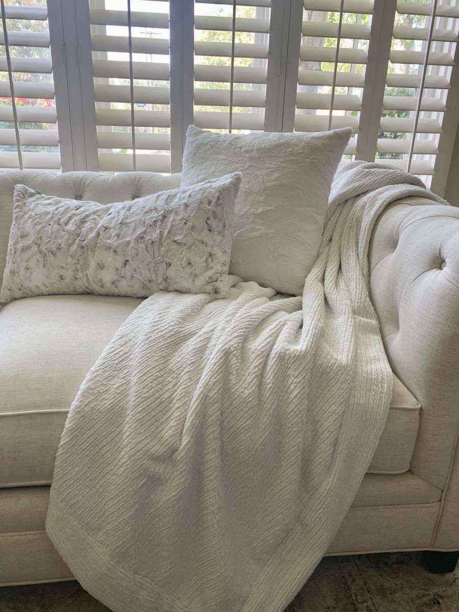 Ivory Weave Throw